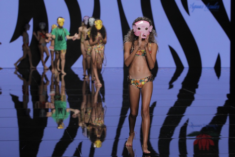 Foto de Desfile Aguas Azules (infantil) en la Semana de la Moda BaÃ±o de Gran Canaria #GranCanariaSFW 2018